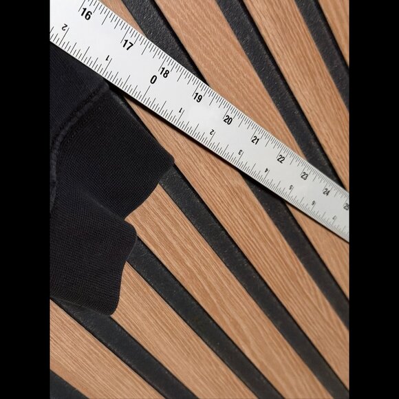 Sandro Sweatshirt Small Womens Black Fleece Pullover Destroyed Distressed Tears - Picture 5 of 10